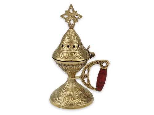 Engraved orthodox censer with - orthodox,